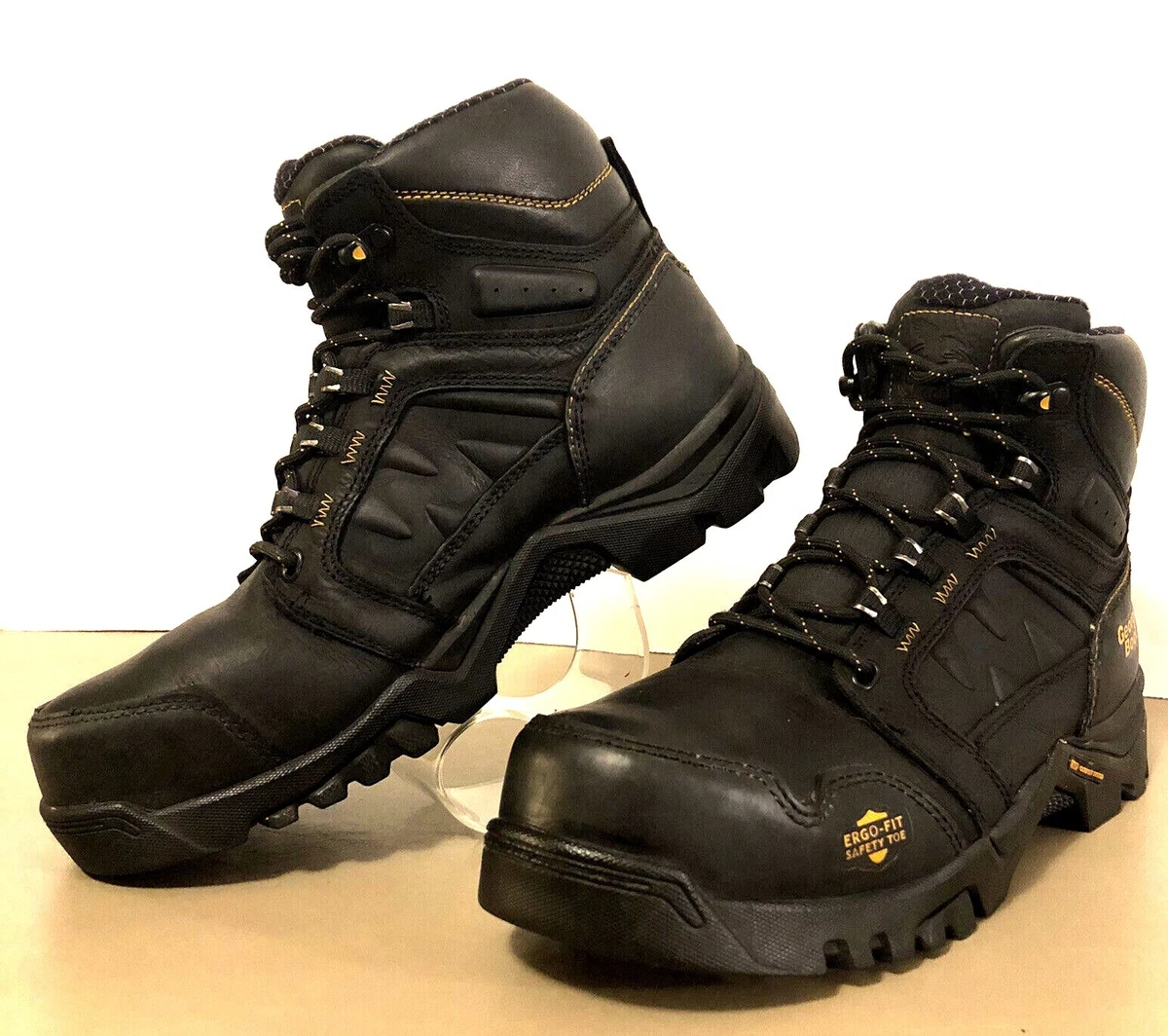Mens Georgia Boots GB00130 Black Amplitude Waterproof 6