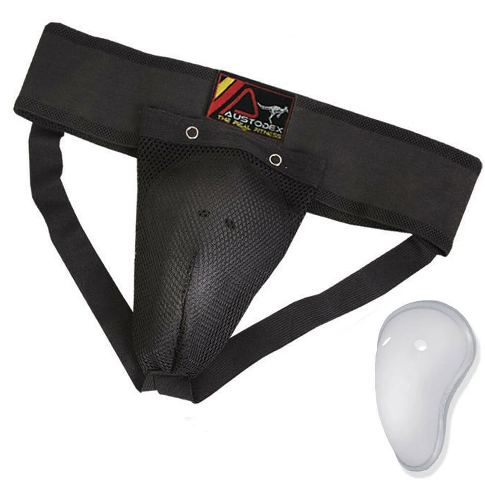 Groin Guard Protector Martial Arts MMA Boxing Muay Thai UF BJJ GROIN CUP GUARD - image 3 of 4