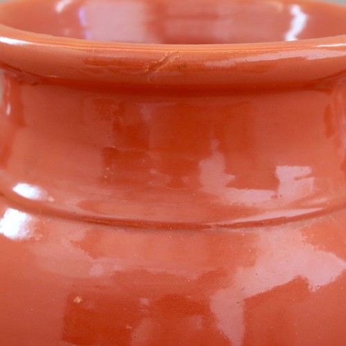 Huge Bauer 17" Rebekah Vase Rust Orange Matt Carlton 1930s Vintage Pottery Floor - Picture 8 of 24