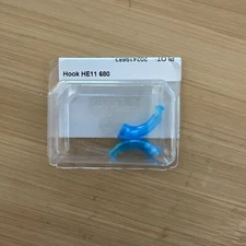 Lot of 2 Colored Phonak Hooks  HE11 680 (with filter) BLUE