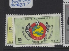 Turkey SC 1739-440 Foot Ball MNH (4gvm)