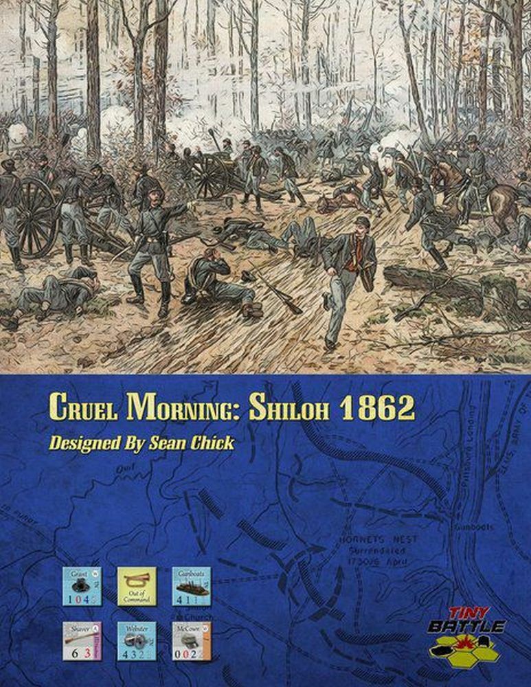 Tiny Battle Wargame Cruel Morning Shiloh 1862 New In Zip Быстрая доставка 6490₽