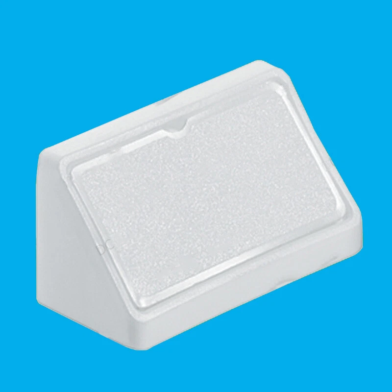 50x Plástico Blanco Mini Esquina Armario Conector Soporte & Funda - Imagen 2 de 2