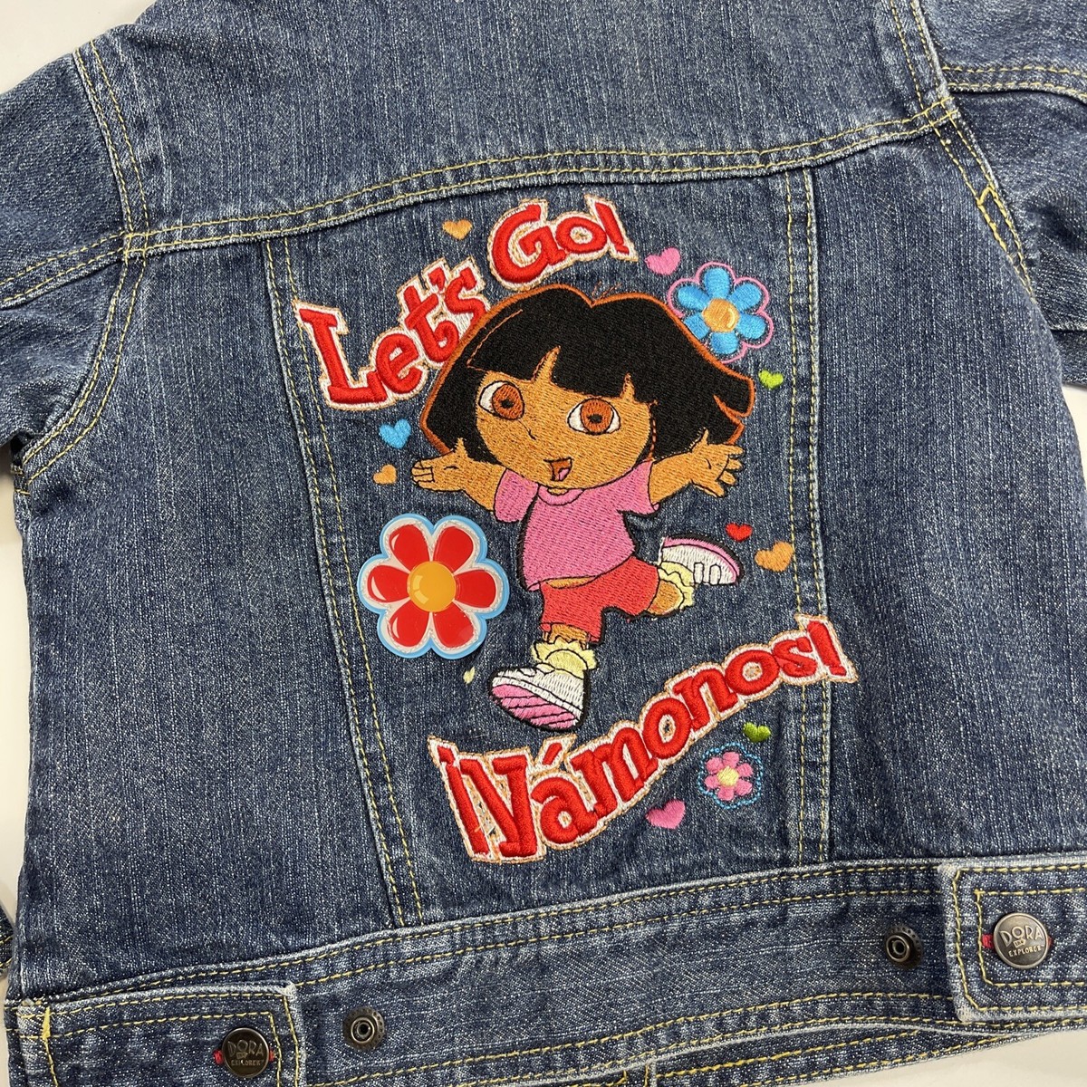 Vintage Dora the Explorer Youth Girls Clothes SZ 6X Nick Jr
