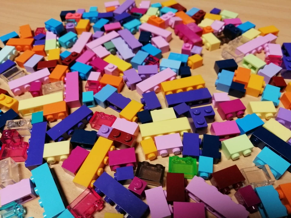 LEGO Großes Konvolut Legosteine - einreihige Steine FRIENDS / Bunte Stangen - Bild 3 von 4