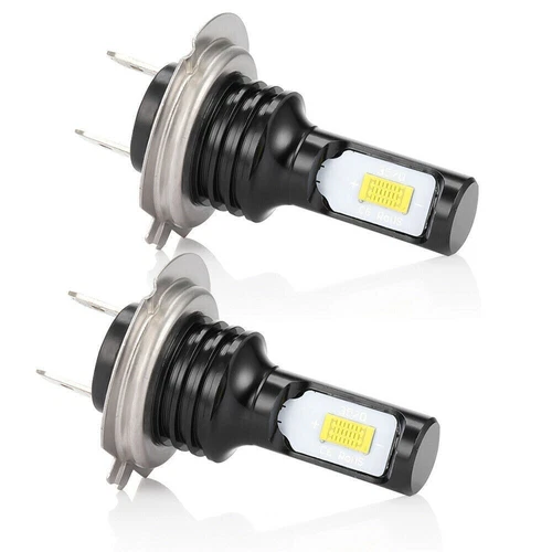 2x H7 Lampe Halogen 80W LED Scheinwerfer Kit Fern Auto 6500K Weiß 12V 24V - Bild 7 von 8