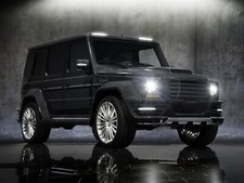 Cars mansory g couture mercedes Desk Mat Stitched