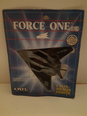 Diecast Ertl Force One F-117A Stealth Fighter