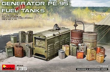 MiniArt 1/35 35662 Generator PE-95 with Fuel Tanks (Buildings & Accessories)