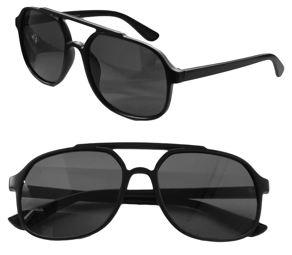 Occhiali da sole Uomo Donna Unisex vetri ovale blu nero marrone sfumato fumè