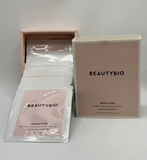 BEAUTYBIO Bright Eyes Depuffing and Brightening Eye Gels 15 Pairs, NIB