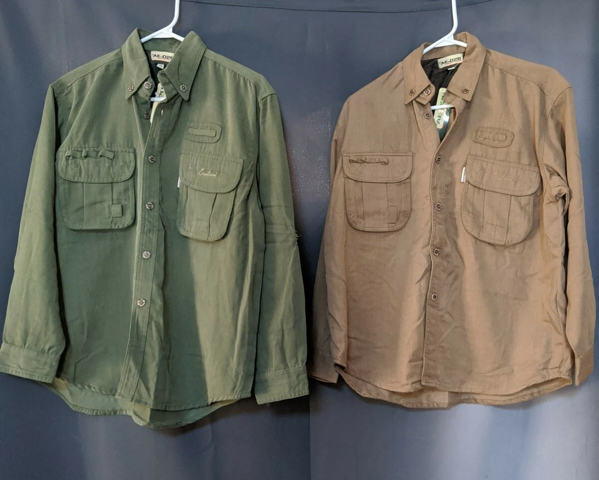 2 Men s Size 15 Medium American Exchange Button Collared Shirts