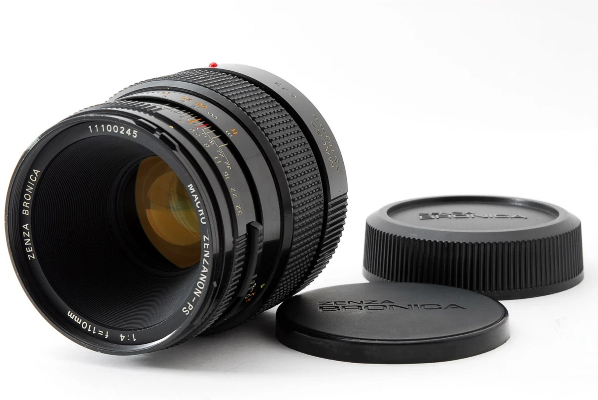 [Excellent+++] Zenza Bronica Macro Zenzanon PS 110mm f/4 Lens SQ Mount #409