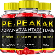 Peak Advantage Gummies Apex Performance Complex (3 Pack)