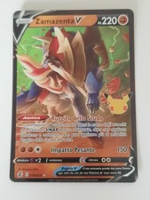 Zamazenta V 018/025 - Carta Holo Foil Near Mint Pokemon Gran Festa