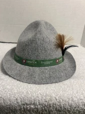 Spaten Franziskaner Weissbier German Traditional Bavarian Beer Fedora Hat