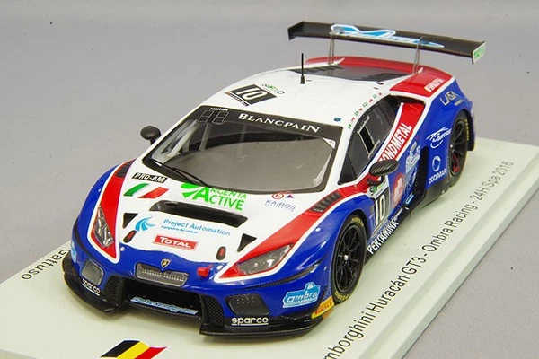 Spark SB284 1:43 Lamborghini HuracáN GT3 No.10 Ombra Racing 24H Spa 2016 Limited-image