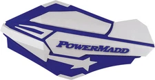Powermadd Sentinal Handguard Blue/White 34421