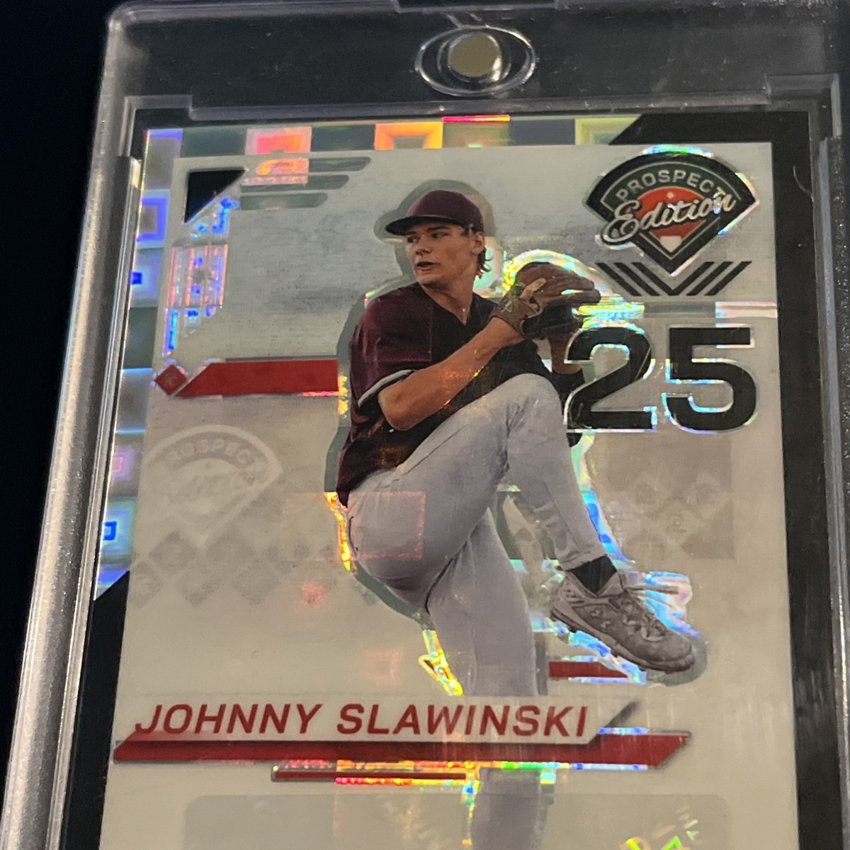 2025 Panini Prospect Edition - Johnny Slawinski #27 Black Pandora 