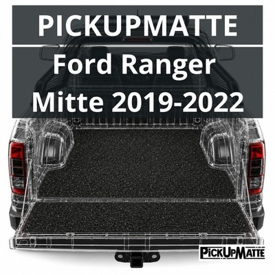 Antirutschmatte für Ford Ranger, Mitte 2019-2022 (nicht New Generation 2023)