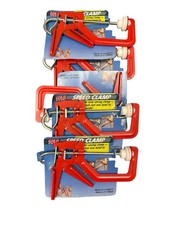 5x bulk buy Solo Speed Clamp 100mm Capacity 60mm Throat In Red