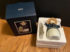 Lang And Wise 2004 Classic Snowman W/Sled Designed By Lisa Blowers NIB Figurine