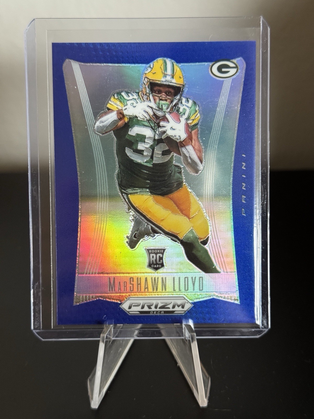 Marshawn Lloyd #115 Blue Prizm /149 RC 2024 Panini Prizm Deca