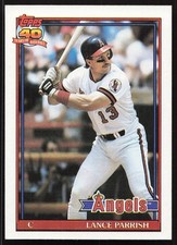 1991 Topps #210 Lance Parrish