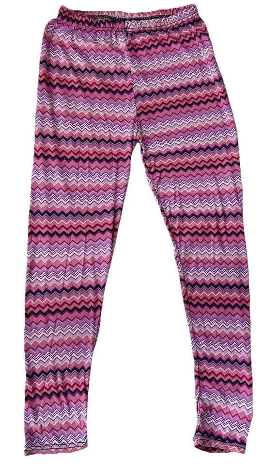 Leggings para mujer medianos ropa rosa púrpura Foto 3 de 4