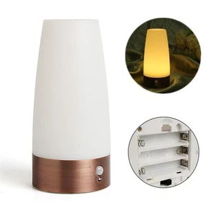Retro Bedside Table de bureau Lampe Motion Sensor Night Light Maison Aisle Chambre