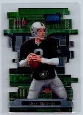 1998 Stadium Club Jeff George #T5B Oakland Raiders Triumvirate Luminous