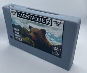Carnivore 2 MSX Cartridge
