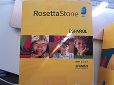 Rosetta Stone Spanish Latin America Version 3 Level 1 2 and 3 CD-ROM Personal Ed