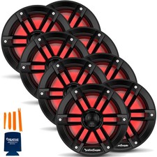 Rockford Fosgate 4 Pair M1-65B Marine 6.5  2-Way System - 75W RMS, 300W Peak