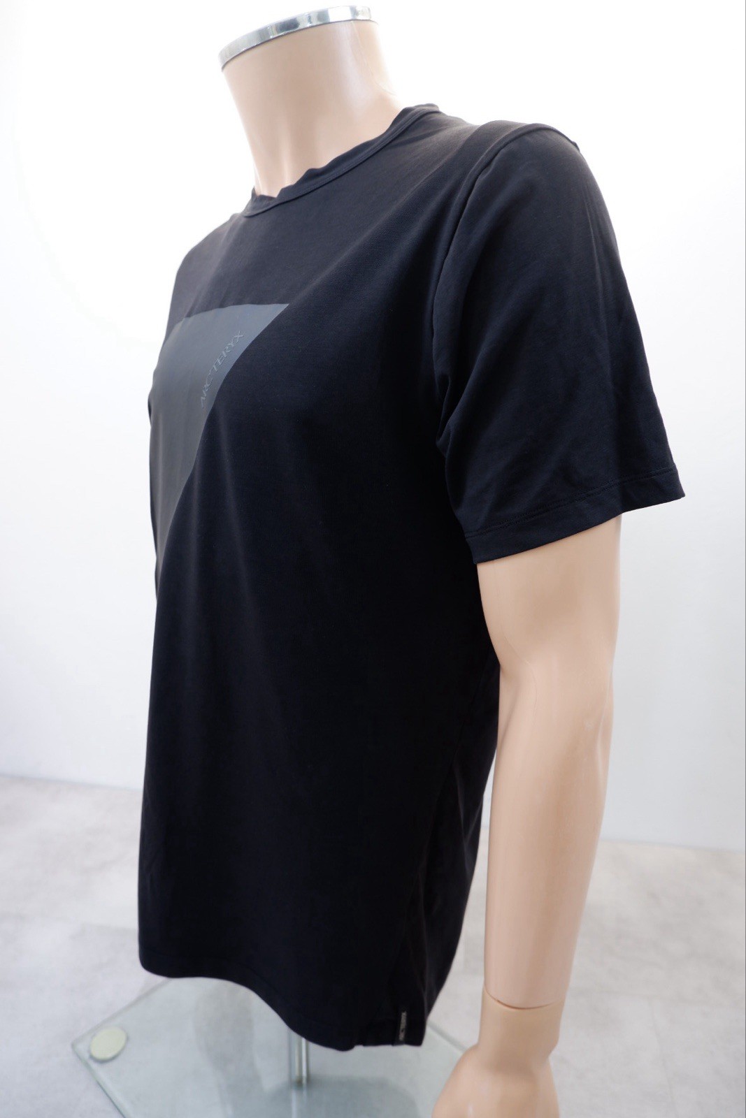 ARC'TERYX T shirt uomo girocollo Arcteryx taglia M media manica corta nera stampata