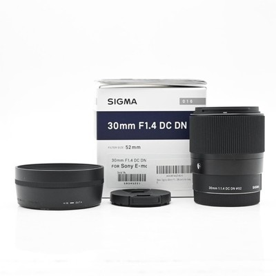Sigma AF 30mm f1.4 Contemporary DC DN 016 Lens Sony E-Mount #221