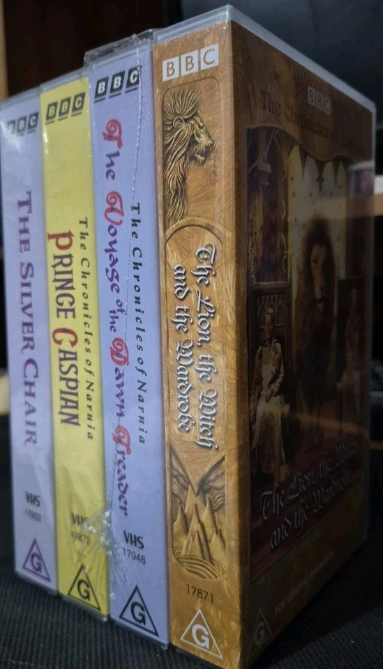 The Chronicles Of Narnia x 4 Box Set VHS Brand New & Sealed *Very Rare OOP* - Image 3 of 4