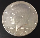1967 Kennedy Half Dollar - 40% Silver - AU or Better