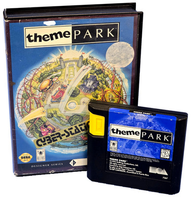 Theme Park Sega Mega Drive *No Manual* Region Free