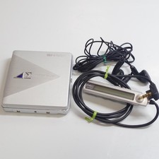 A4888 Sharp 1 Bit Portable Md Player Md-Ds5-S Vibtage JPN Limited Edition Rare N