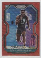 2020 Panini Prizm Rookie Red Wave Prizm /149 Noah Igbinoghene #340 ni4