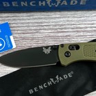 Benchmade 535-BK Knives Limited Bugou Customized Green Grivory Handles — photo 4