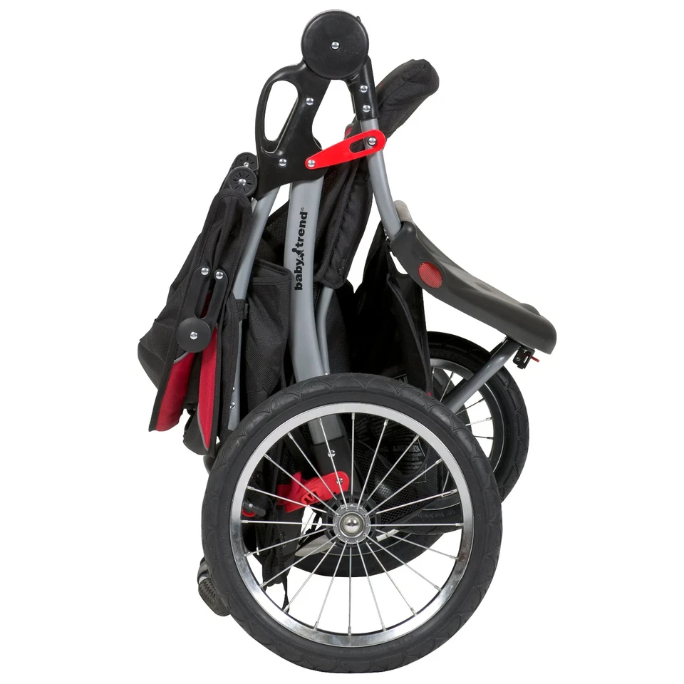 Baby Trend Expedition Double Jogger Stroller Black & Red LKNW ** LOCAL P/U ONLY - Image 3 of 4