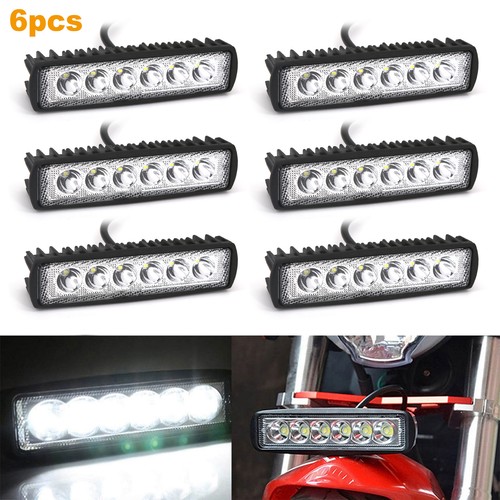 18W 6inch LED Lamp Driving Fog Offroad SUV 4WD Car Boat Truck LED Light Work Bar - Picture 15 of 17