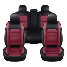 Luxury Breathable Seat Covers Full Set Fit For Kia Optima Rio Sorento 2015-2025