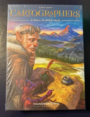 Cartographers Game + 5 Mini Expansions  - Thunderworks - Sealed!