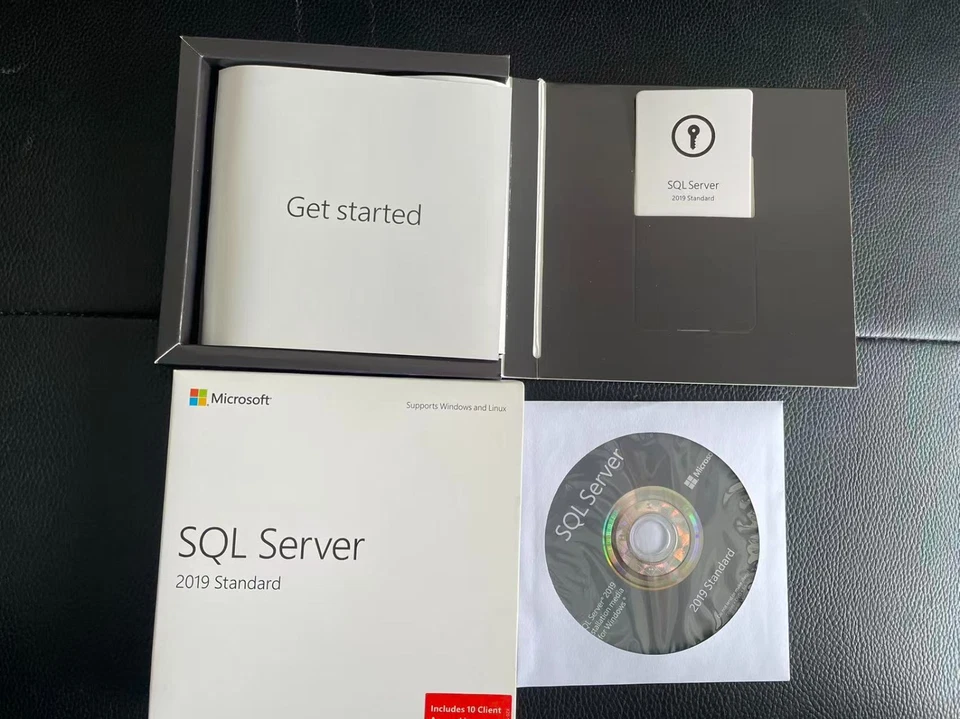 Microsoft SQL Server 2019 Standard Unlimited Core (10 CAL) License Key DVD & COA - Image 2 of 3