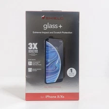 Zagg Clear InvisibleShield Glass+ Screen Protector, For Apple iPhone X or XS
