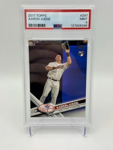 2017 Topps - Aaron Judge #287 Fielding (RC) PSA 9