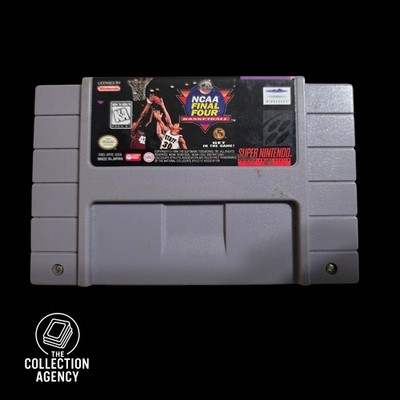 Super Nintendo NCAA Final Four Basketball SNES Cartridge 